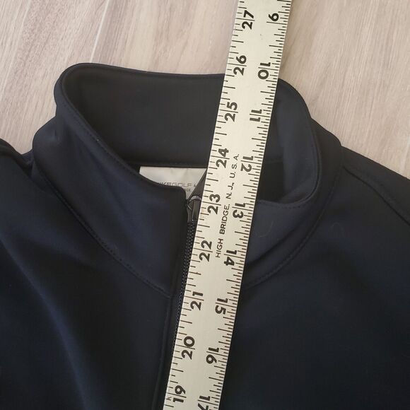 Nike Golf Jacket Womens M Therma-Fit Fleece Full Zip Black Performance 432454 - Picture 7 of 10